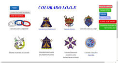 Desktop Screenshot of ioofcolorado.org