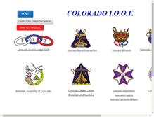 Tablet Screenshot of ioofcolorado.org